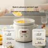 Bear 2L Programmable Electric Ceramic Stew Pot CN plug (adapter included)