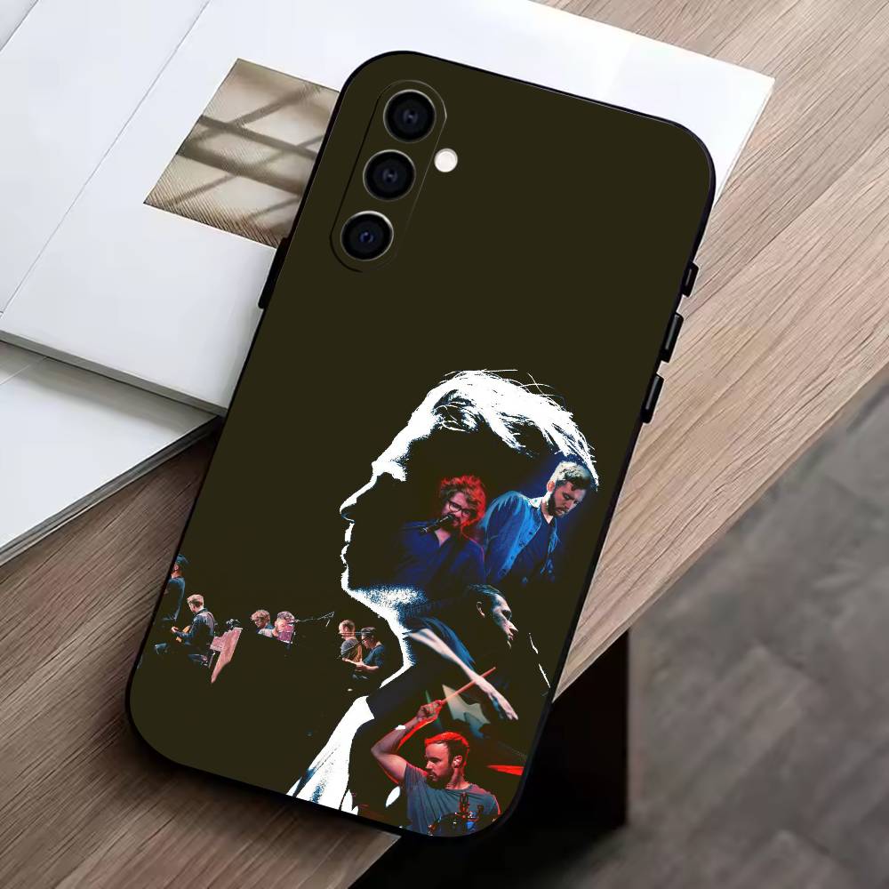 

OO-OneRepublic Phone Case Black Silicone Soft For Samsung Galaxy A73,A72,A71,A70,A53,A52,A51 Samsung a41