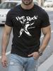 T-shirt Grafica Little Richard Vive Le Rock - Rock Vintage...