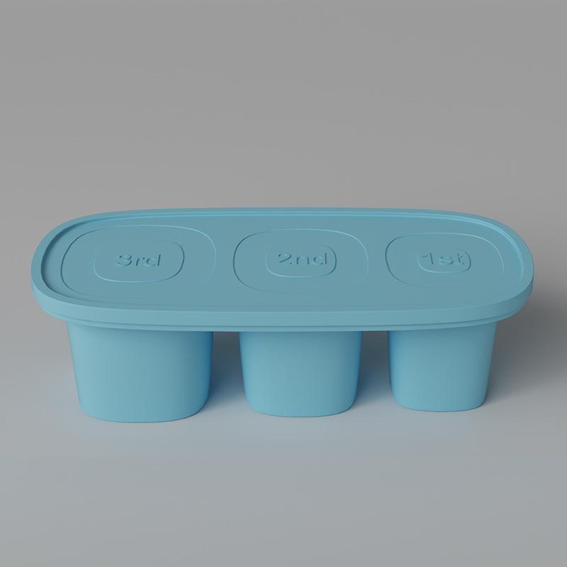 Silicone Ice Tray Box Auxiliary Food Mold Silicone Ice Tray Easy Demolding Ice Tray Mold Ice Tray Large Ice Cube Mold