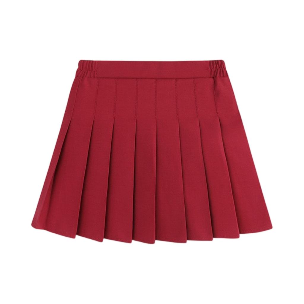 Girls' Pleated Skirt - School Style A-Line Skirt