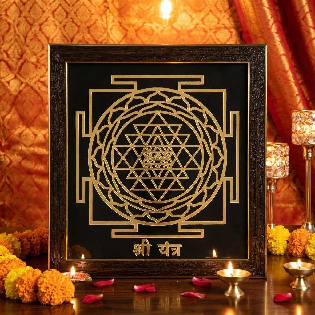 Рамка House Of Wemy Shree Yantra для Васту, Изобилия и Удачи