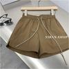 Quick-drying Sports Shorts Women's Summer Small Size Plus Size Loose Elastic High-waisted A-line Slim Casual Pants