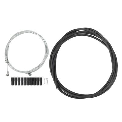 Sada brzdových a řadicích lanek pro jízdní kolo, sada trubiček a koncovek pro lanka s proměnnou rychlostí