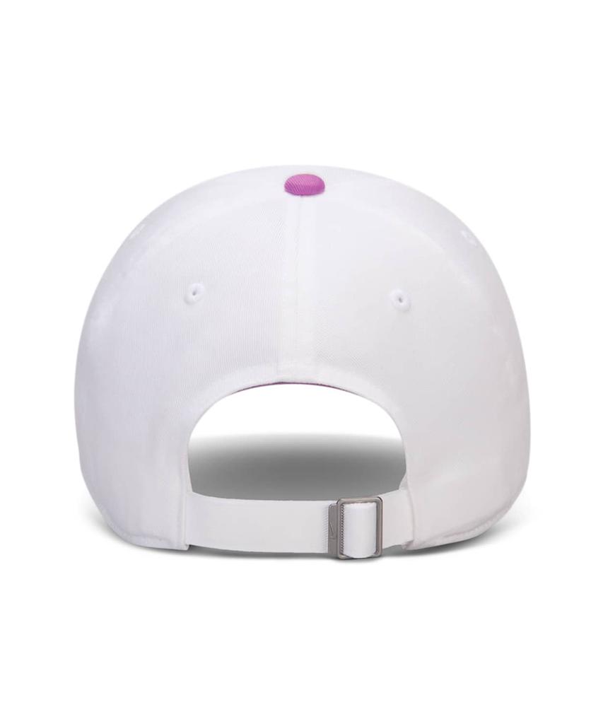 Nike Club Unstructured Futura Wash Cap - White:Light Magenta / Fb5368-103