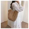2025 Fashion Woven Bag Handmade Bag Crocheted Tote Bag Fringed Shoulder Bag Handbag Knitted Bag Bag