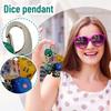 Würfel Perlen Schlüsselanhänger, Anhänger Taillenhängeornamente