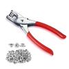 With Eyelets Grommet Eyelet Plier Set Installation Grommet Tool Kit Metal Pliers  For Leather Cloth
