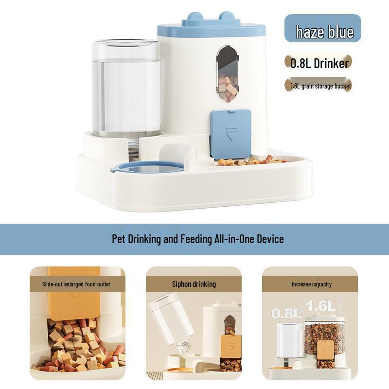 Universal Pet Bowl & Water Dispenser for Cats and Dogs