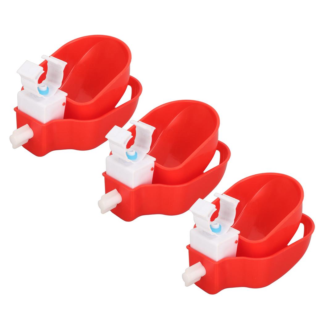 10pcs Automatic Chicken Waterer Cups Self Filling Poultry Water Feeder with Net for Chicks Duck