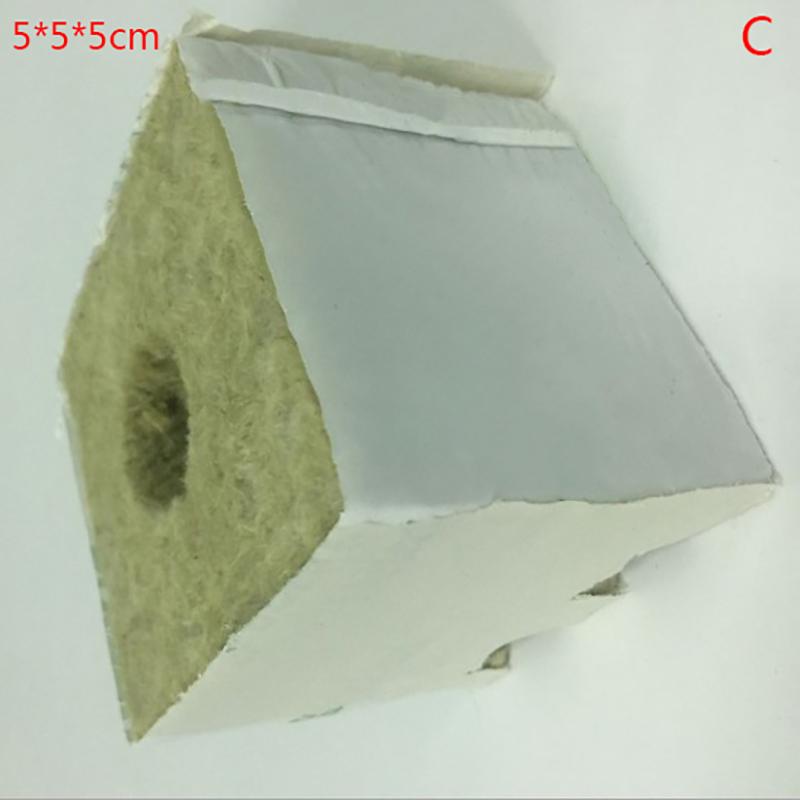 

Кубики минеральной ваты Вентиляционное гидропонное выращивание Кубики минеральной ваты Беспочвенное культивирование 5*5*5cm