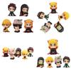 Adorable 5pcs Set Of Demon Slayer Doll Ornaments Including Rengoku Kyoujurou For Fans