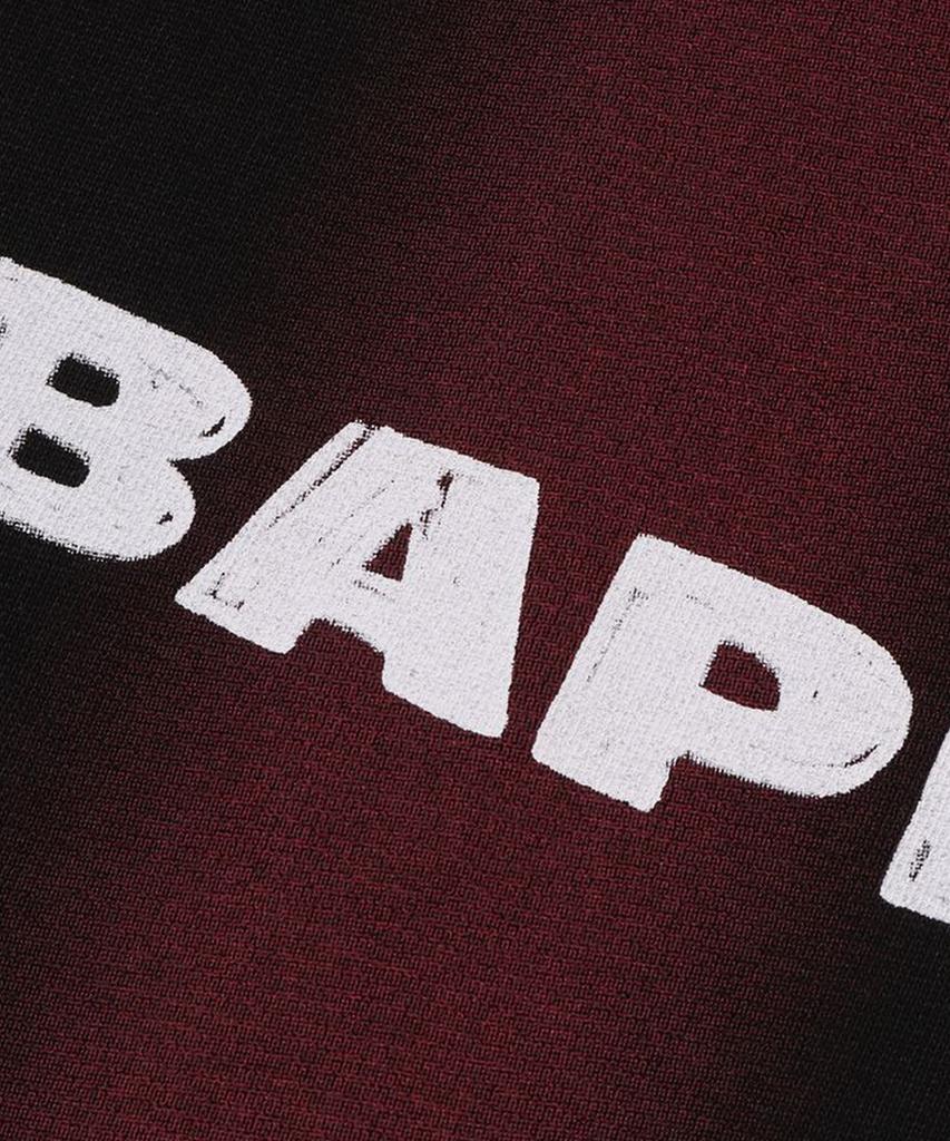 Bape Hand Draw Football Shark Relaxed Fit Full Zip Hoodie (M) Black