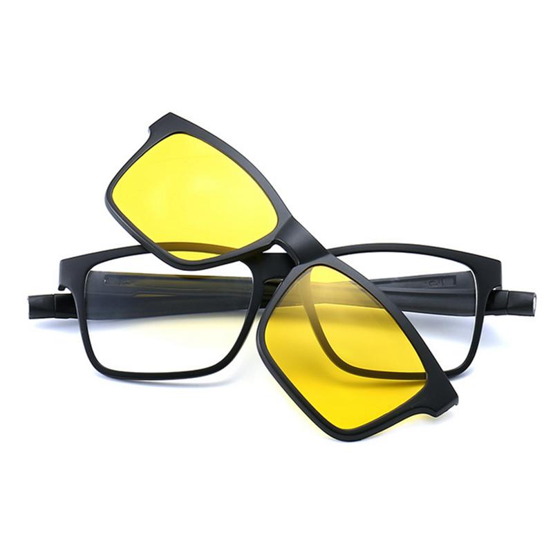 2502 Magnetic Unisex Optical Prescription Sunglasses Slip Chain Hanging Neck Myopia -0.5 To -6.0 Reading +0.5 TO +6.0