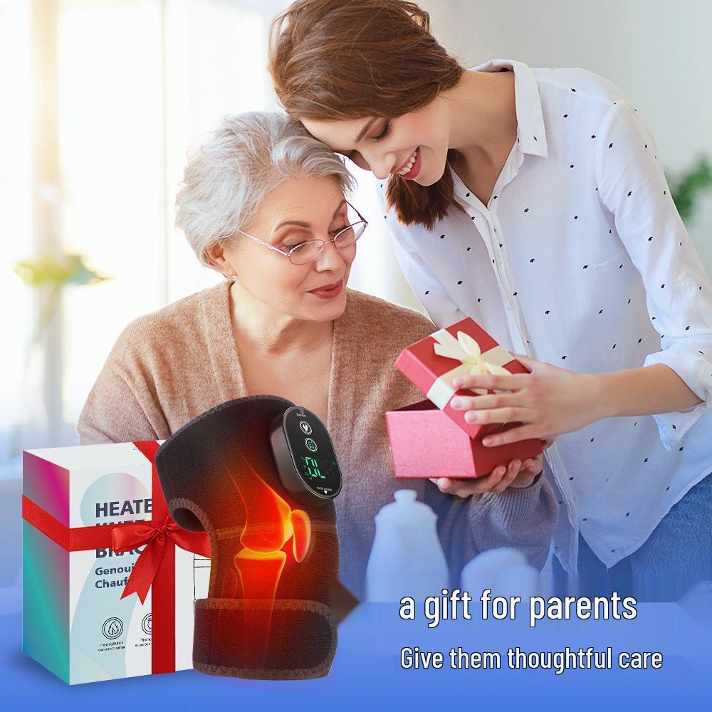 Electric Heating Knee Pads with Timer for Warmth and Pain Relief – Ideal for Knee, Shoulder, and Elbow Therapy