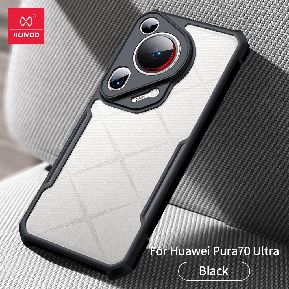 Xundd For Huawei Pura 70 Ultra Case For Huawei Pura70 Pura 70 Pro Pro+ Phone Cases Transparent Cover Shockproof Protective Case