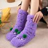 Thickened Floor Socks Lambswool Stockings Cute Socks  Female