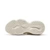 Li Ning Honey Series Soft Rebound Thick Sole Bread Shoes Women Sneakers Off-White AGCU246-1