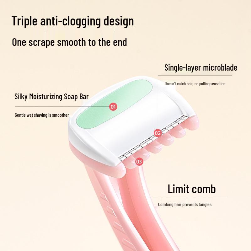 Unisex Mini Razor for Body & Underarm Shaving - Hair Removal Tool for Men & Women.