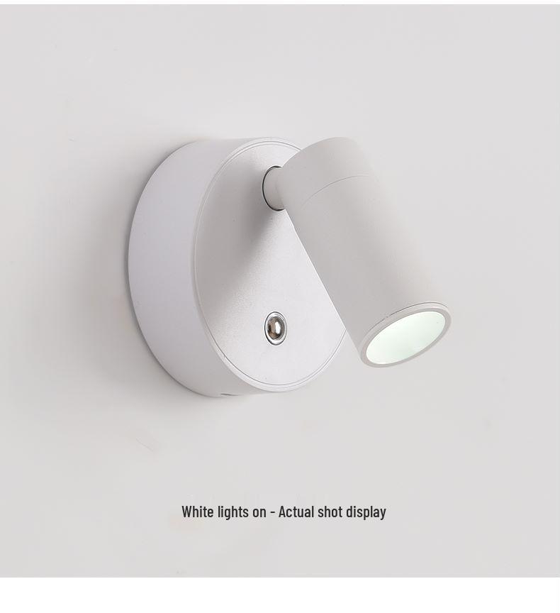 USB Rechargeable Magnetic Wall Light: Wireless Spotlight & Night Light for Corridors