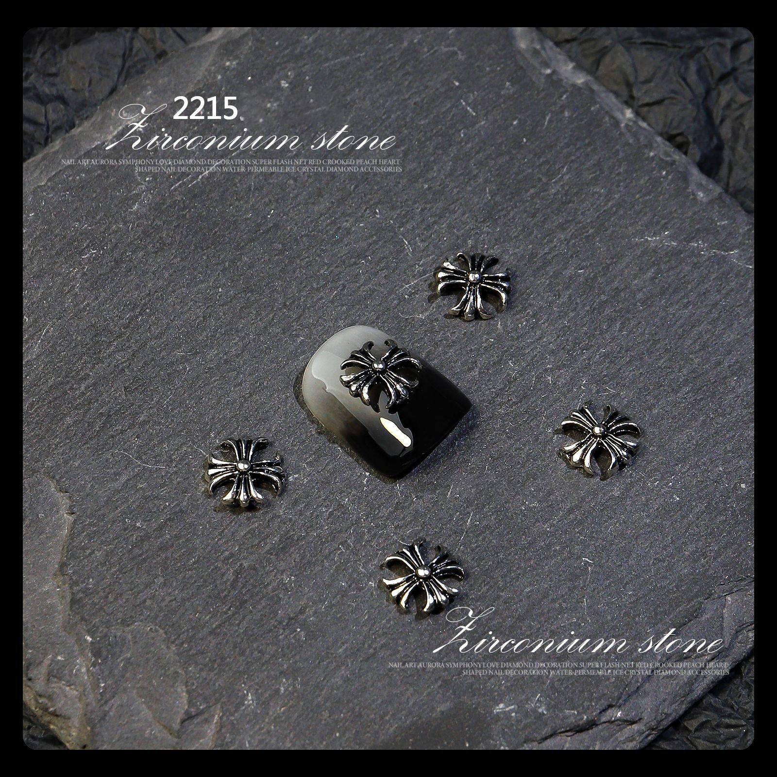 

12шт. Орнамент для ногтей. Крестик. Металлический орнамент «сделай сам». 2215