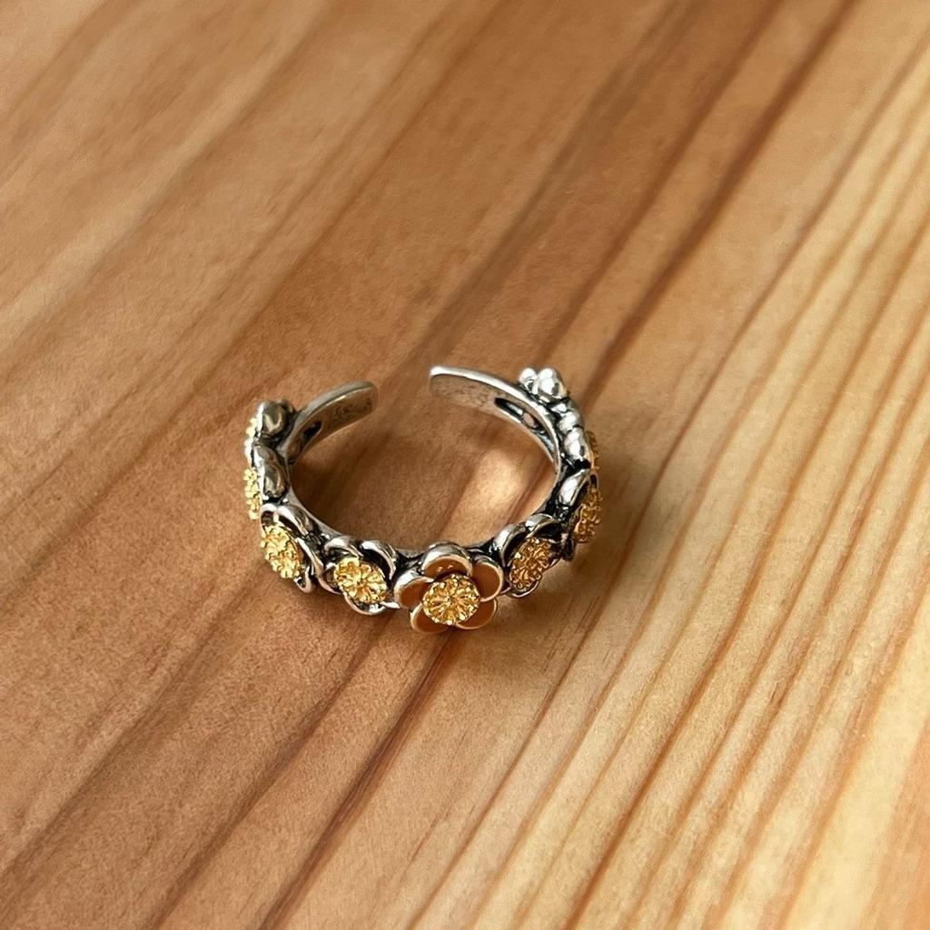 Vintage White Enamel Metal Irregular Shape Geometric Open Adjustable Ring for Women Girl Jewelry Birthday Gifts Anillo Hombre