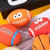 Dog Toys with Sound Latex Chew Balls Raised Texture Teeth Cleaning Flexible Balls Relieve Boredom And Anxiety Chew Toy