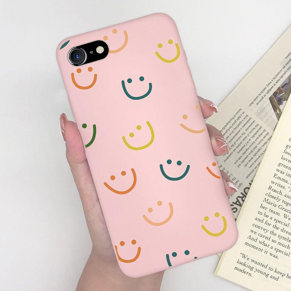 For Apple iPhone 7 8 Plus Back Cover Fashion Pattern Soft Silicone Anti Slip Phone Case For iPhone 7plus 8plus Funda Capa Shell