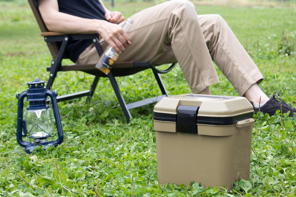 Toyama Sanngyo Cooler Box Marina Sand Beige #10