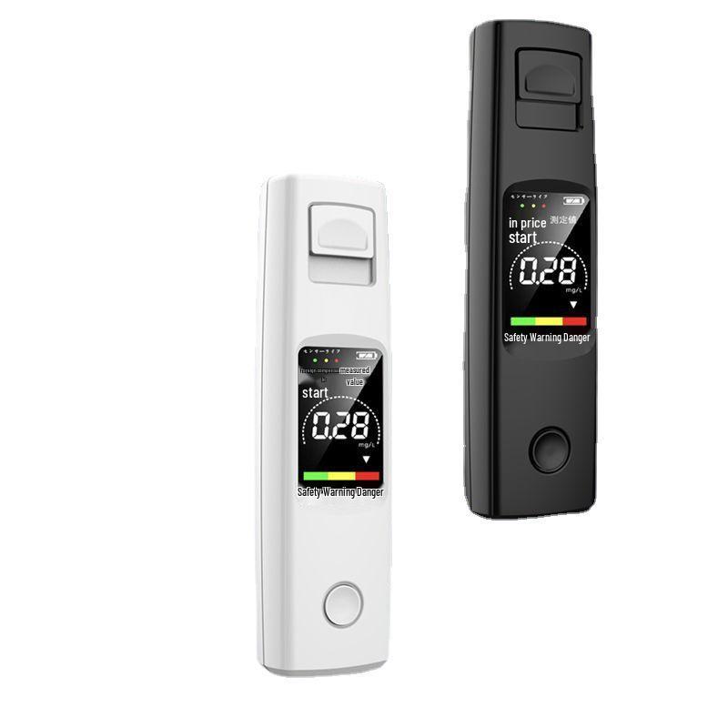 Compact Non-Contact Portable Breathalyzer with Home Charging Capability