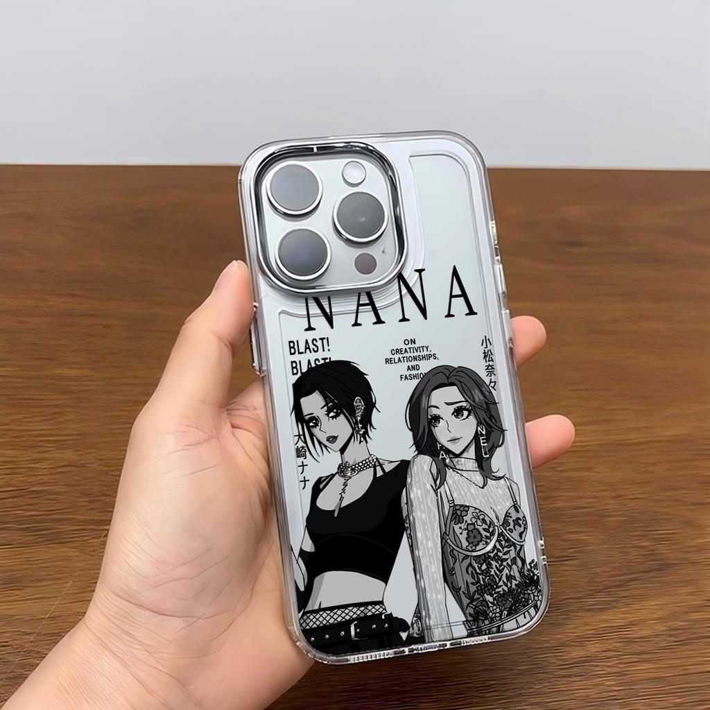 New Anime Cool Girl Phone Case For Nana Osaki Line iPhone 17 16e 16 15 14 13 12 11mini Pro Max X XR XSMAX 8 7 Air Plus Cover Y2K