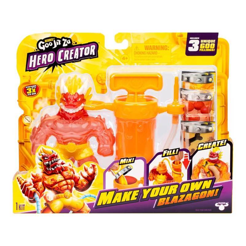 Cool Muscle Group Goo Jit Zu Hero Animal Series Stress Relief Toy Super Durable Squeeze Fun