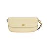 Coach Brook Flap 23 Leather Shoulder Bag With Gold Hardware And Brand Logo Women shoulder bag Yellow CAN90-B4LGZ