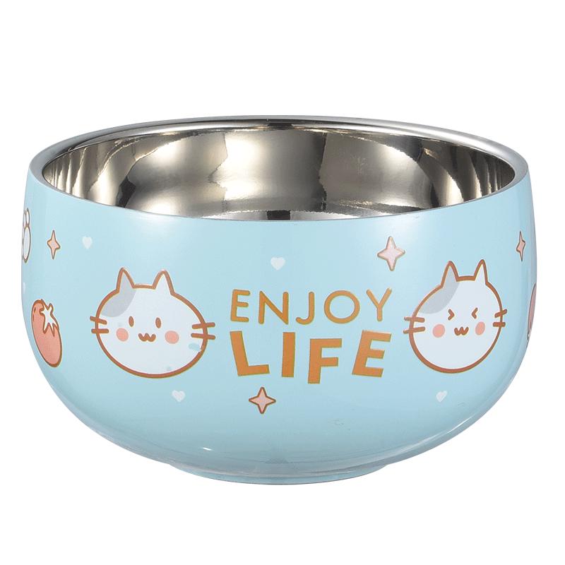 MAXCOOK 316L Stainless Steel Double-Layer Insulated Bowl
