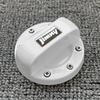 JLMFC Rare Handmade Jimny Gasoline Fuel Spout Cap Fuel Cap Cover (White)
