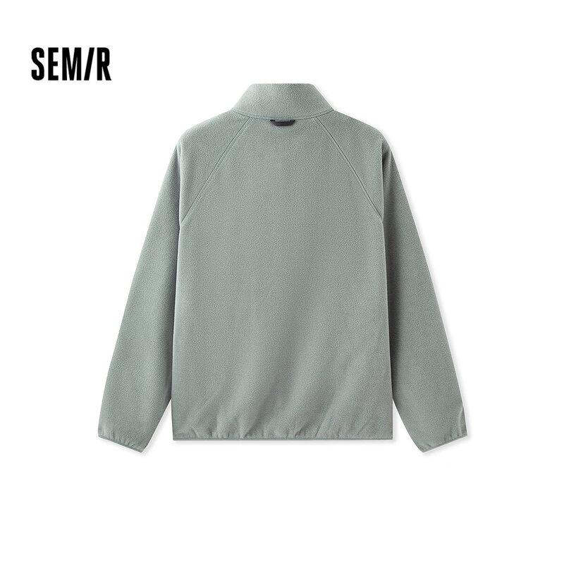 Semir Anti-Static Color-Block Fleece Jacket