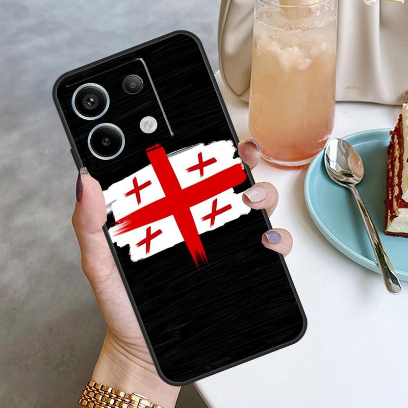 Georgia Flag Funda For Xiaomi Redmi Note 12 11 10 9 8 13 Pro Plus 12S 11S 10S 9S 10A 9C 10C 12C 13C Case