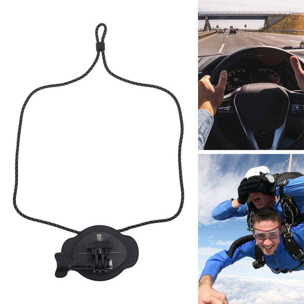 Action Camera Chest Mount First Person View Multi Angle Adjustment Stable Portable Convenient for Action 3 2