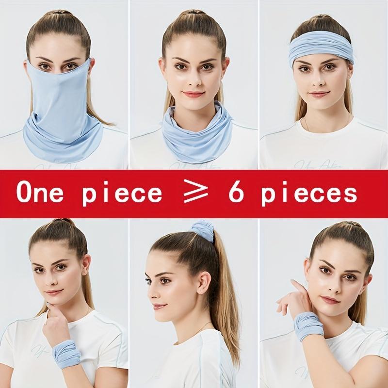 Summer Long Sun Protection Mask, Neck Protection, Cycling Sun Protection, UV Protection, Ear Hanging Mask, Thin Breathable Small