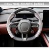 Universal Suede Steering Wheel Cover Car SUV Truck Sport Grip Non-Slip All Season Handmade 36-40cm Diameter