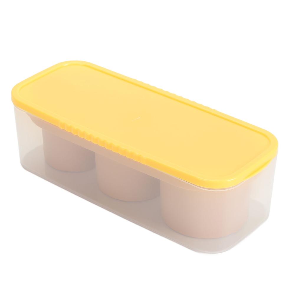 Silicone Tray Easy Release Hollow Cylinder s Maker with Spill Resistant Removable Lid Bin for Ice Drink Cocktail