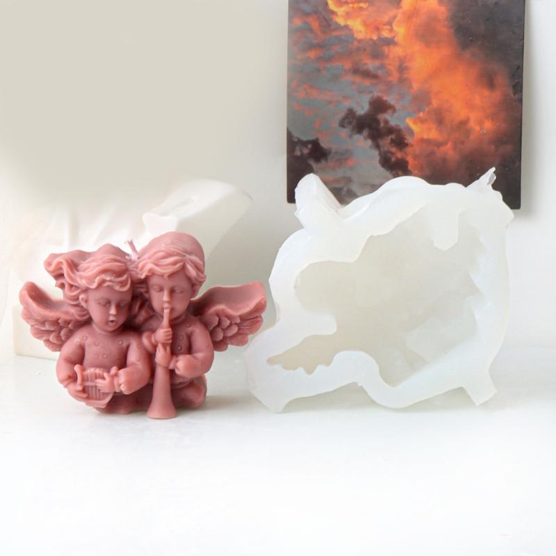 Dekoracje Świeca Ręcznie robiony Prezent Forma Wystrój Pokoju Rzemiosło Odlewy Formy 3D Silikonowe Rękodzieło Tworzenie Formy do Pieczenia