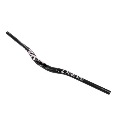 Wheel Track Handlebar Replacement Aluminum Alloy Bike Riser Bar 31.8mm Mounting Diameter Black