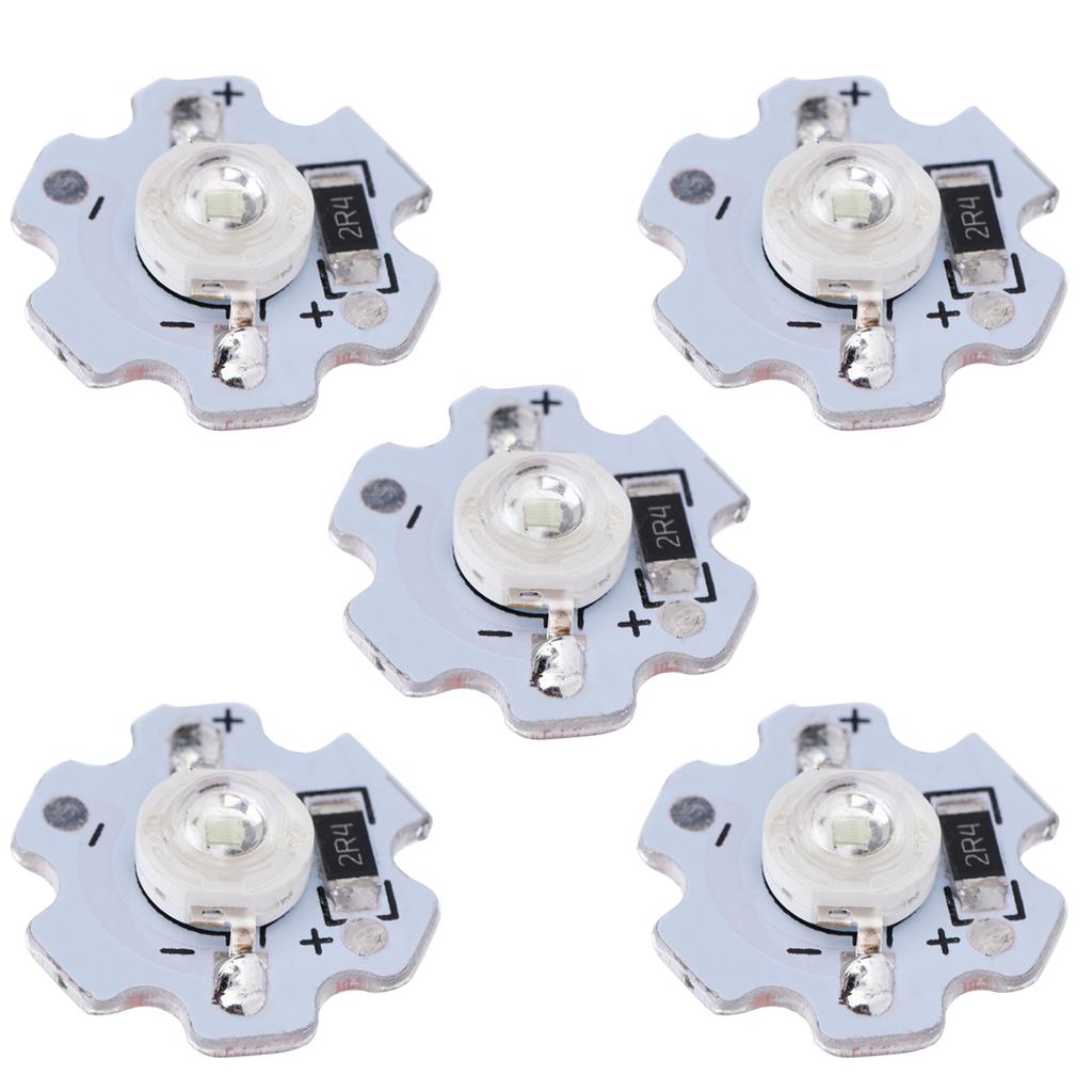 25 Stück 5V LED-Chips 200LM 3W Hochleistungs-LED-Lampenperlen für DIY-Beleuchtungskörper