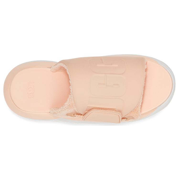 UGG LA Cloud Collection Rubber Sole Slide Slippers Women's Light Peach Pink 1125022-PFZ