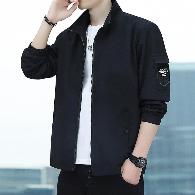 Frühling und Herbst Neue Koreanische Version Baseballtrikot Top Outdoor Trend Jacke Herren Workwear Jacke