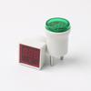Square Voltage Meter Plug-in: European Standard AC220V Digital Display with Indicator Light
