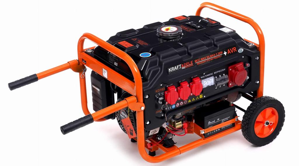 Generatore 3500W con Avviamento Elettrico | Kraft&Dele