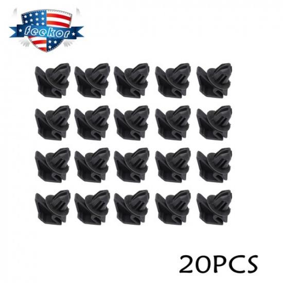 20PCS Fender Corner & Rocker Molding Clips for Ford Lincoln W790225-S900