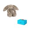JELLYCAT Jungle Animal Velvet Umber Bunny Dolls Plush Doll 18cm High JELLYCAT-2601-0012